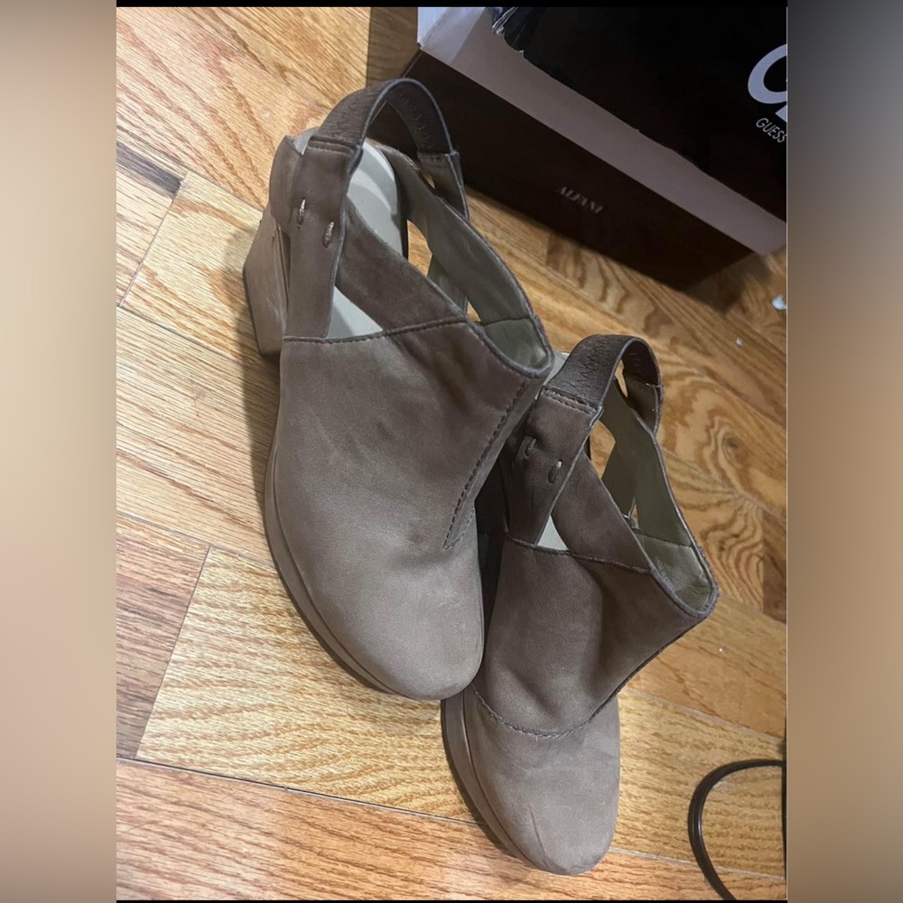 Eileen Fisher wedges! Size 6. Good, has been stored in my closet!